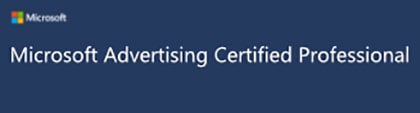 Microsoft Advertising Zertifikat vergrößert